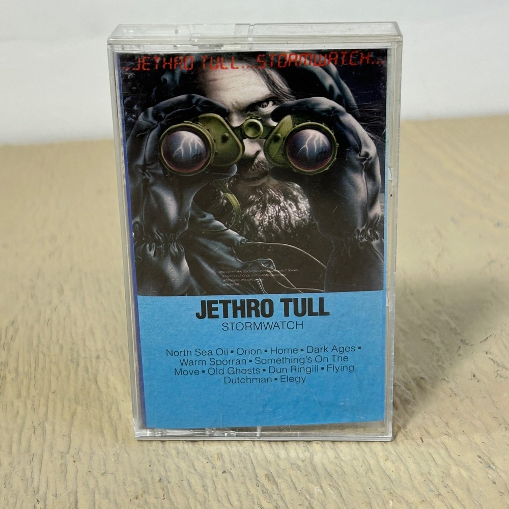 Jethro Tull Stormwatch Cassette Tape 1979 Chrysalis Records F4 21238‎ Rock Music